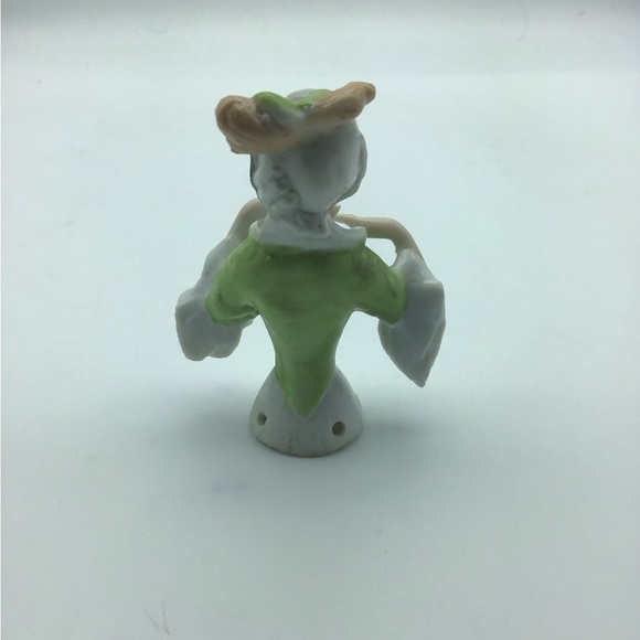 1920’s Art Deco Porcelain Pin Cushion Doll head - Picture 2 of 5